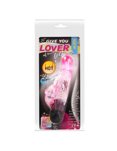 BAILE - GIVE YOU A KIND OF LOVER VIBRADOR CON RABBIT ROSA 10 MODOS