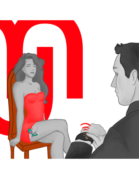 WATCHME - RELOJ CONTROL REMOTO WIRELESS TECHNOLOGY AZABACHE Y COBRE