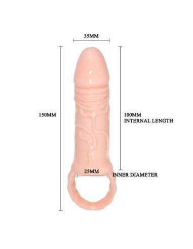 MEN EXTENSION - Funda para pene extensible de 10 cm | SexPlace.MX