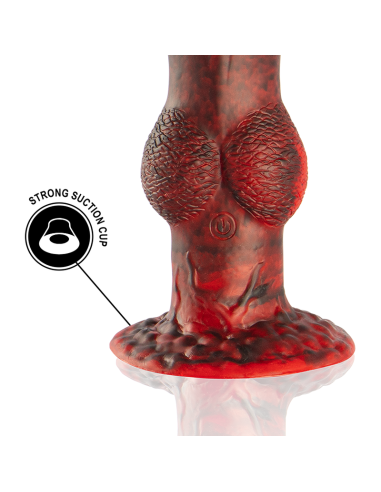 EPIC - PROMETHEUS DILDO TITAN EN LLAMAS RECARGABLE CONTROL REMOTO