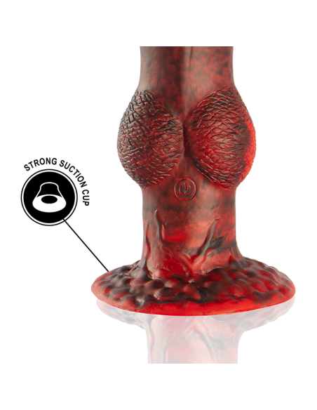 EPIC - PROMETHEUS DILDO TITAN EN LLAMAS RECARGABLE CONTROL REMOTO