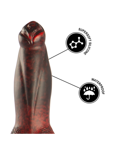 EPIC - PROMETHEUS DILDO TITAN EN LLAMAS RECARGABLE CONTROL REMOTO