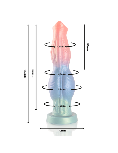 EPIC - ARION DILDO SINFONÍA DEL PLACER RECARGABLE CONTROL REMOTO