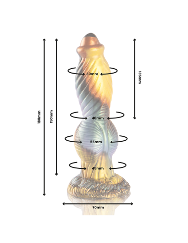 EPIC - PHOENIX DILDO EL RESURGIR DEL PLACER RECARGABLE CONTROL REMOTO