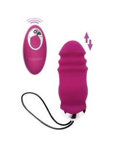 TOYJOY - HAPPINESS SUNN SIDE UP AND DOWN VIBRADOR CONTROL REMOTO FUCSIA