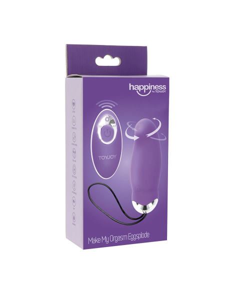 TOYJOY - HAPPINESS MY ORGASM EGGSPLODE VIBRADOR CONTROL REMOTO