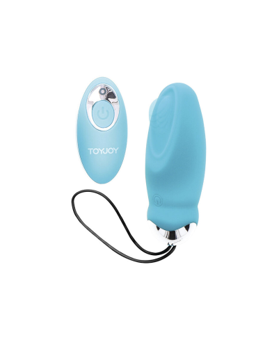 TOYJOY - HAPPINESS IM SO EGGCITED VIBRADOR CON CONTROL REMOTO AZUL