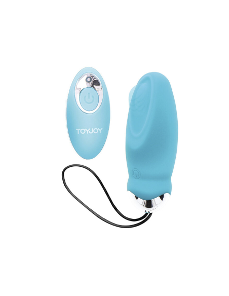 TOYJOY - HAPPINESS IM SO EGGCITED VIBRADOR CON CONTROL REMOTO AZUL