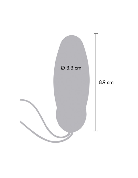 TOYJOY - HAPPINESS IM SO EGGCITED VIBRADOR CON CONTROL REMOTO AZUL