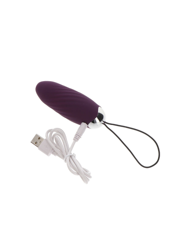 TOYJOY - HAPPINESS KNOCK KNOCK EGGSTAVAGANT VIBRADOR CON CONTROL REMOTO MORADO