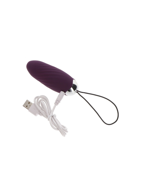 TOYJOY - HAPPINESS KNOCK KNOCK EGGSTAVAGANT VIBRADOR CON CONTROL REMOTO MORADO