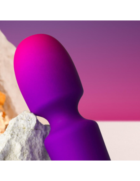 ROCKS- OFF - GLO- GIRL VIBRADOR WAND MINI MORADO