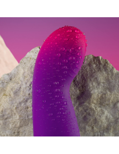 ROCKS- OFF - GLOW GIRL VIBE VIBRADOR G-SPOT DISCRETO MORADO