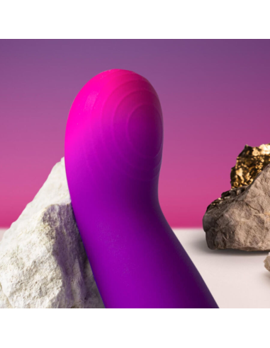ROCKS- OFF - GLOW GIRL VIBE VIBRADOR G-SPOT DISCRETO MORADO