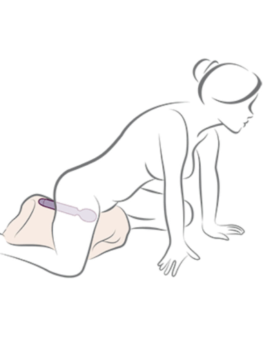 ROCKS- OFF - ORIEL VIBRADOR WAND FLEXIBLE FUCSIA