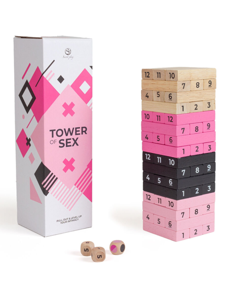 SECRETPLAY - JUEGO DE MADERA TOWER OF SEX