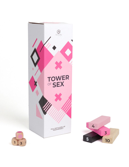 SECRETPLAY - JUEGO DE MADERA TOWER OF SEX