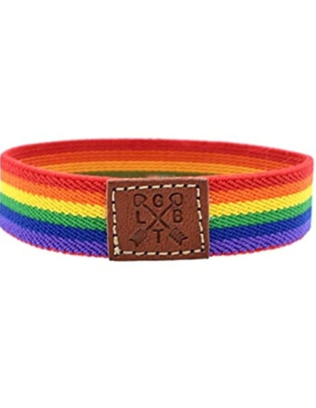 PRIDE - PULSERA CHICO GOMA LUJO ORGULLO