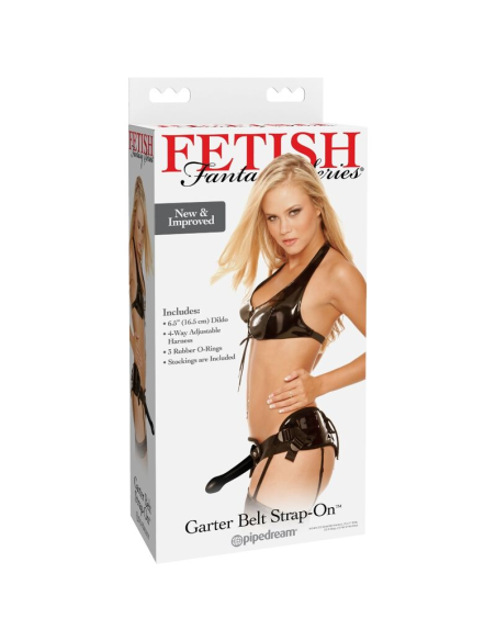FETISH FANTASY SERIES - ARNÉS BEL STRAP-ON SET 15CM