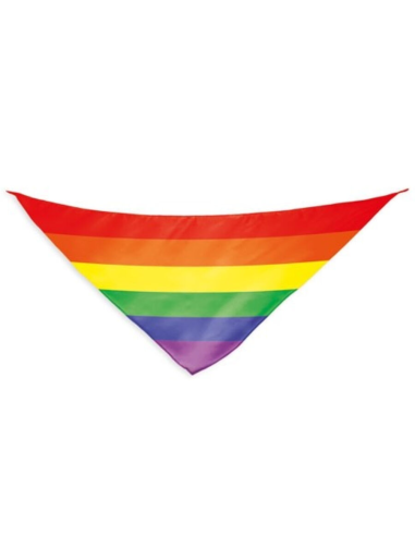PRIDE - PAÑUELO ALGODÓN TRIANGULAR BANDERA ARCOÍRIS