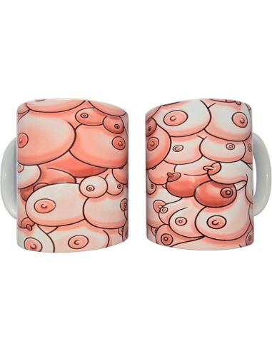 DIABLO PICANTE - TAZA COLOR TETAS 370 ML