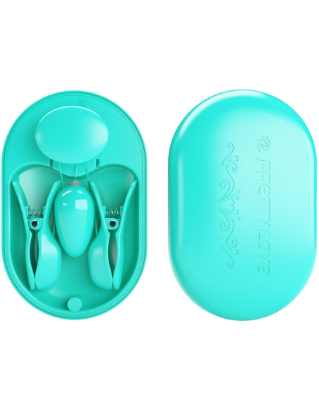 PRETTY LOVE - SURPRISE BOX PINZAS ELECTRO ESTIMULACION AZUL