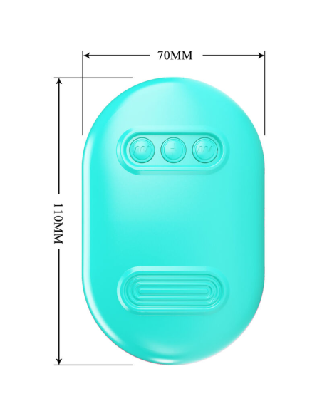 PRETTY LOVE - SURPRISE BOX PINZAS ELECTRO ESTIMULACION AZUL