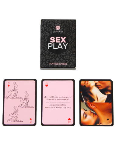 SECRETPLAY - JUEGO DE CARTAS SEX PLAY (ES-EN)