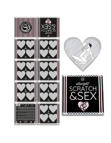 SECRETPLAY - SCRATCH and SEX JUEGO PAREJAS HETERO (ES-EN-FR-PT-DE)