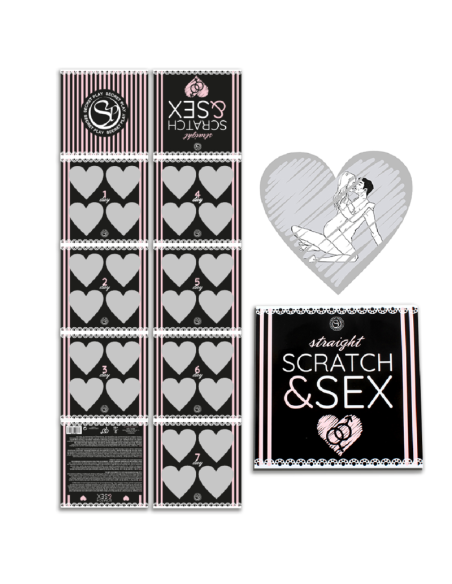 SECRETPLAY - SCRATCH and SEX JUEGO PAREJAS HETERO (ES-EN-FR-PT-DE)