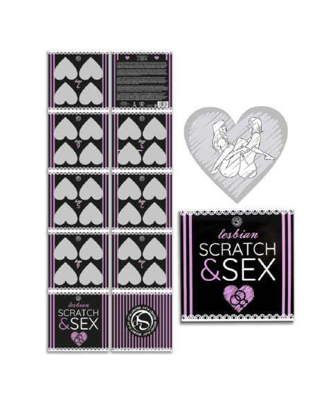 SECRETPLAY - SCRATCH and SEX JUEGO PAREJAS POSTURAS LESBICAS (ES-EN-FR-PT-DE)