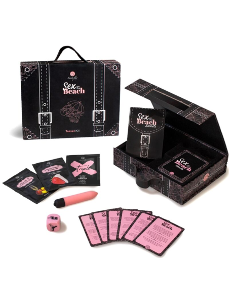 SECRETPLAY - SEX ON THE BEACH TRAVEL KIT (ES-EN-DE-FR-NL-PT)