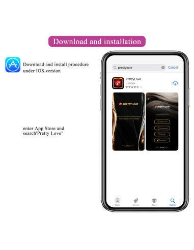 PRETTY LOVE - HECTOR VIBRADOR ELECTROSHOCK POR CONTROL POR APP LILA