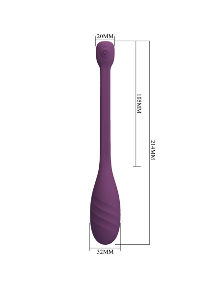 PRETTY LOVE - LEVIATHAN VIBRADOR CONTROLADO POR APP MORADO