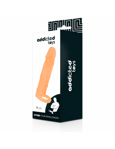 ADDICTED TOYS - EXTENSIÓN PENE 18 CM