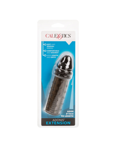 CALEXOTICS - EXTENSION DE SILICONA PARA EL PENE NEGRO