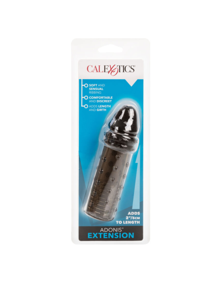 CALEXOTICS - EXTENSION DE SILICONA PARA EL PENE NEGRO