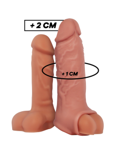 VIRILXL - EXTENSION DE PENE LIQUID SILICONE V9 NATURAL