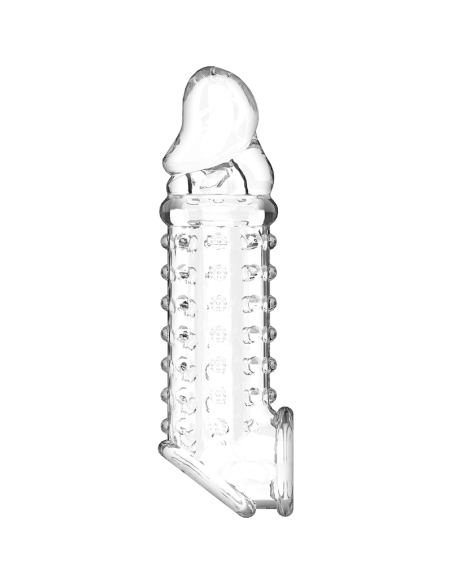 VIRILXL - EXTENSION Y FUNDA DE PENE V11 TRANSPARENTE