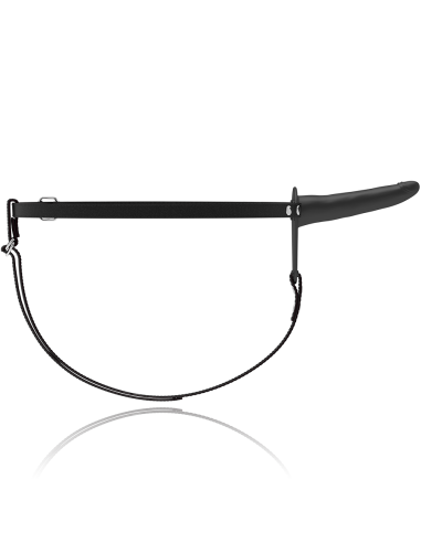 FETISH SUBMISSIVE HARNESS - SILICONA NEGRO 15 CM