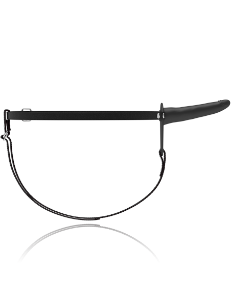 FETISH SUBMISSIVE HARNESS - SILICONA NEGRO 15 CM