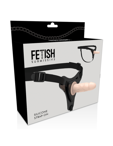 FETISH SUBMISSIVE HARNESS - SILICONA FLESH REALISTIC 12.5 CM