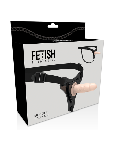 FETISH SUBMISSIVE HARNESS - SILICONA FLESH REALISTIC 12.5 CM