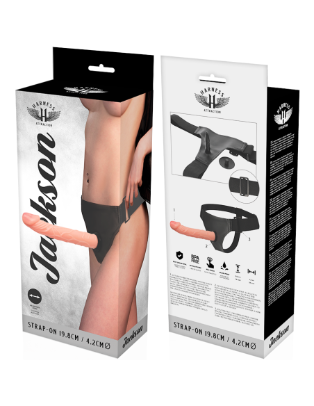 HARNESS ATTRACTION - ARNÉS JACKSON 19.8 CM -O- 4.2 CM