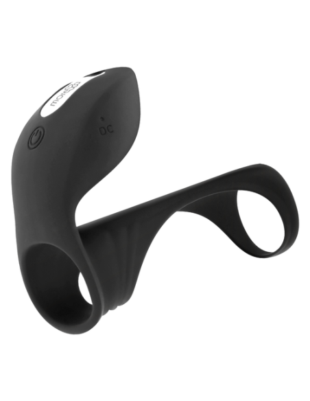 MORESSA - Brandon: Anillo Vibrador Masculino con Estimulación Clitorial y Funda Engrosadora
