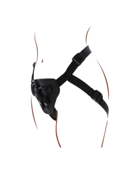 GET REAL - STRAP-ON HARNÉS NEGRO