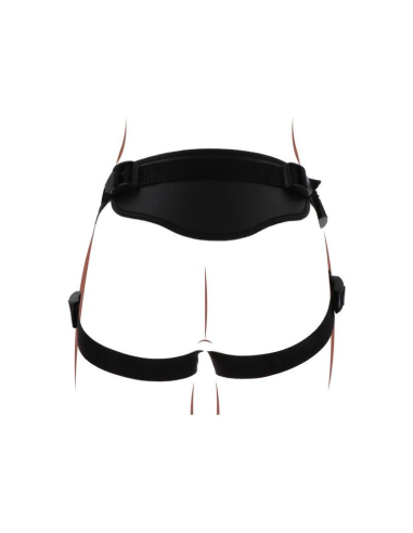 GET REAL - STRAP-ON DELUXE HARNÉS NEGRO