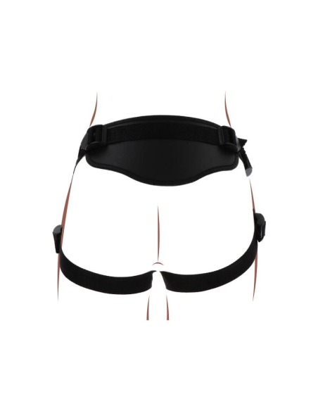 GET REAL - STRAP-ON DELUXE HARNÉS NEGRO