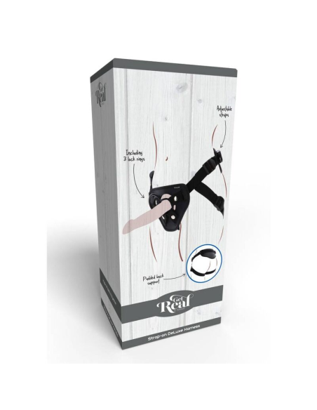 GET REAL - STRAP-ON DELUXE HARNÉS NEGRO