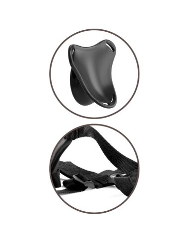 KING COCK - ÉLITE ARNÉS AJUSTABLE PARA PRINCIPIANTES CON DILDO 15.2 CM